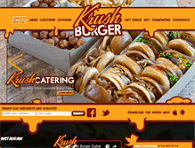 Tablet Screenshot of krushburger.com